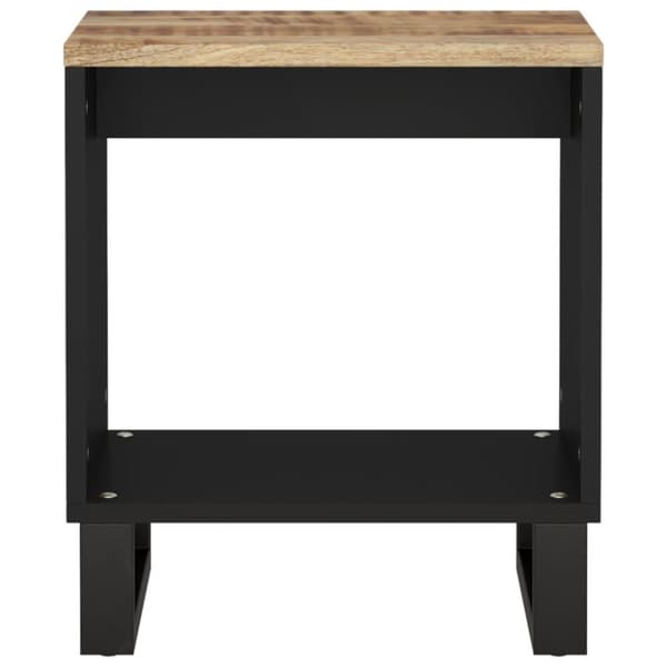 vidaXL Sohvapöytä 40x31x46 cm täysi mangopuu ja tekninen puu