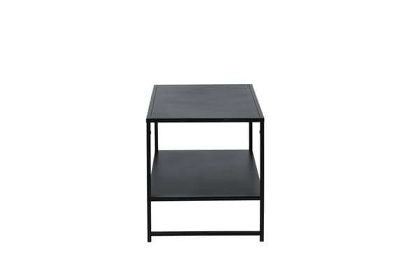 Staal sofabord 101,6x43,2cm svart.