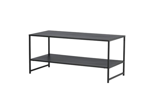 Staal sofabord 101,6x43,2cm svart.