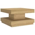 Miniatyrbillede 1 af 6: vidaXL sofabord 60x60x35 cm MDF lysebrun
