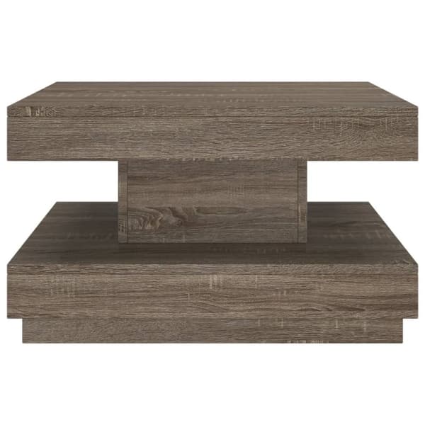 vidaXL sofabord 60x60x35 cm MDF grå