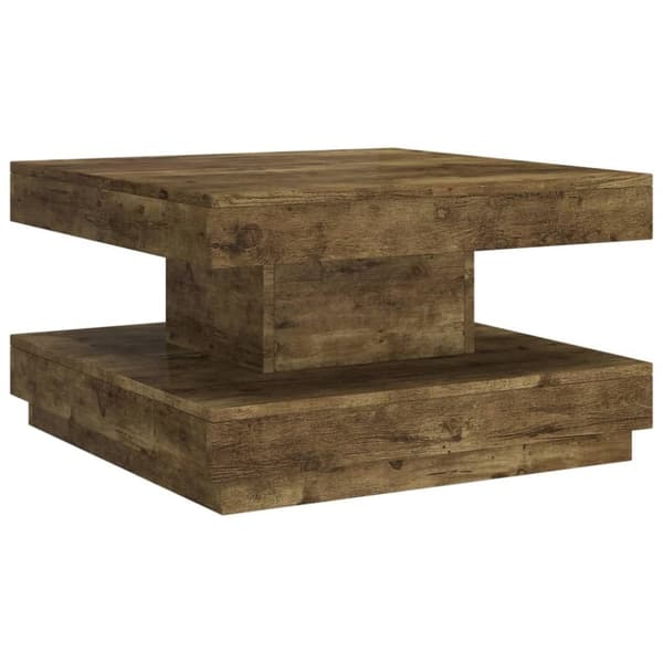 vidaXL sofabord 60x60x35 cm MDF mørkebrun