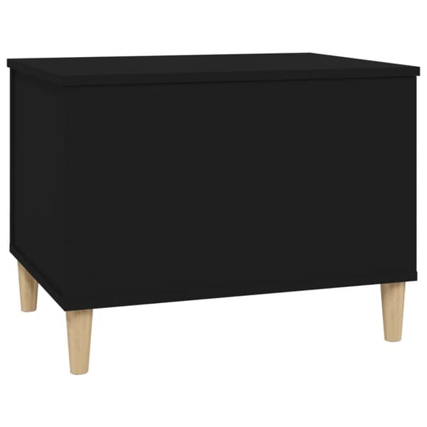 vidaXL Soffbord svart 60x44,5x45 cm konstruerat trä