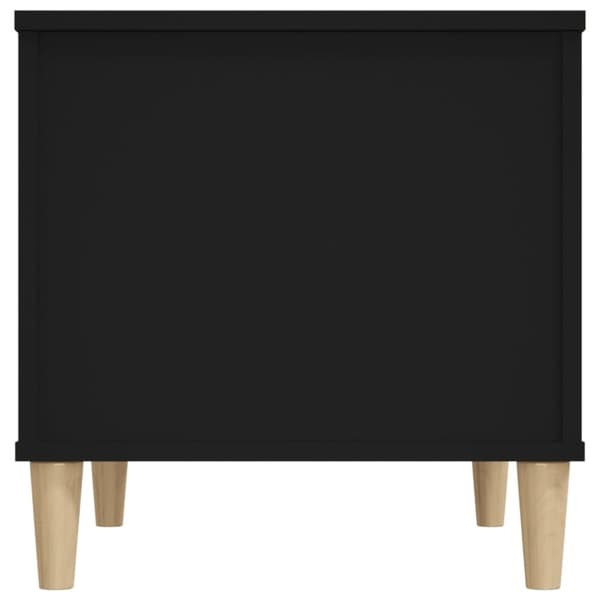 vidaXL Soffbord svart 60x44,5x45 cm konstruerat trä