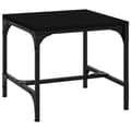 Miniatyrbilde 2 av 10: vidaXL Salongbord svart 50x50x35 cm konstruert tre