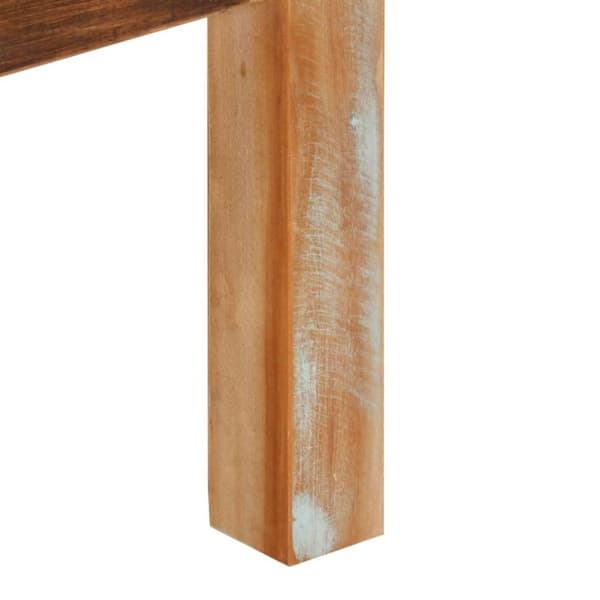 vidaXL Soffbord 55x55x35 cm massivt återvunnet trä