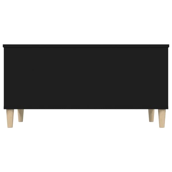 vidaXL Soffbord svart 90x44,5x45 cm konstruerat trä
