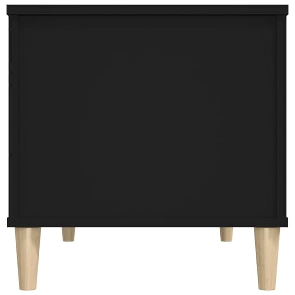 vidaXL Soffbord svart 90x44,5x45 cm konstruerat trä