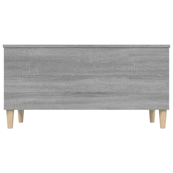 vidaXL Soffbord grå sonoma 90x44,5x45 cm konstruerat trä