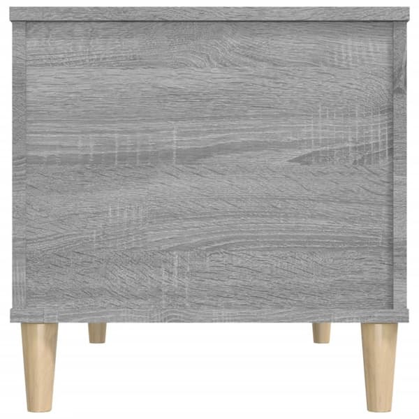 vidaXL Soffbord grå sonoma 90x44,5x45 cm konstruerat trä
