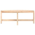 Miniatyrbilde 5 av 10: vidaXL Salongbord 118x63x45 cm heltre furu