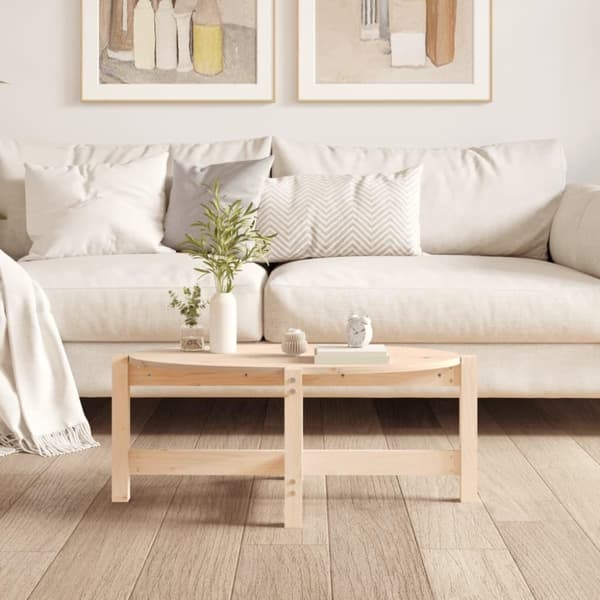 vidaXL Salongbord 87x48x35 cm heltre furu