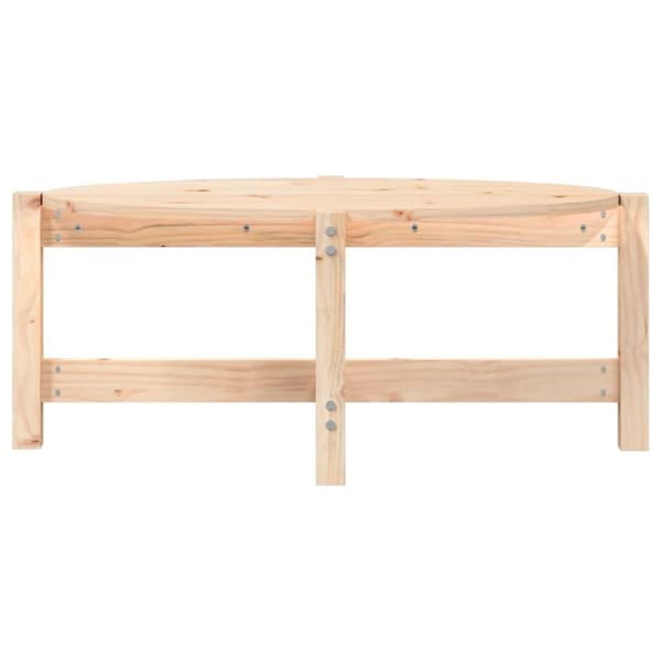 vidaXL Salongbord 87x48x35 cm heltre furu