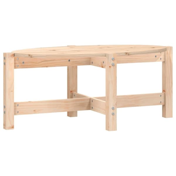vidaXL Salongbord 87x48x35 cm heltre furu