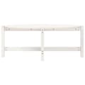 Miniatyrbild 5 av 10: vidaXL Soffbord vit 118x63x45 cm massiv furu