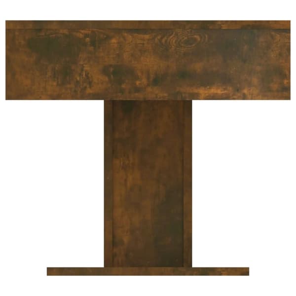 vidaXL Salongbord røkt eik 96x50x45 cm konstruert tre
