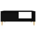 Miniatyrbillede 5 af 11: vidaXL sofabord 90x50x36,5 cm konstrueret træ sort