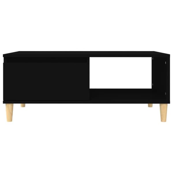 vidaXL sofabord 90x50x36,5 cm konstrueret træ sort