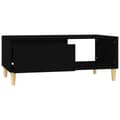 Miniatyrbillede 6 af 11: vidaXL sofabord 90x50x36,5 cm konstrueret træ sort