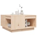 Miniatyrbillede 4 af 10: vidaXL sofabord 60x61x32,5 cm massivt fyrretræ