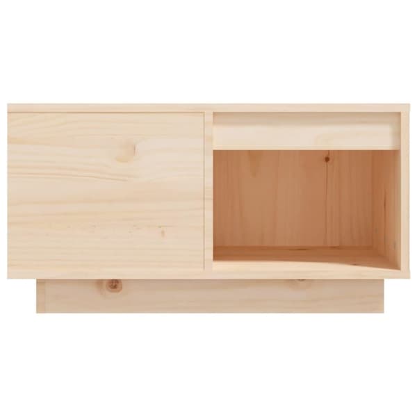 vidaXL sofabord 60x61x32,5 cm massivt fyrretræ