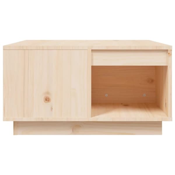 vidaXL sofabord 60x61x32,5 cm massivt fyrretræ