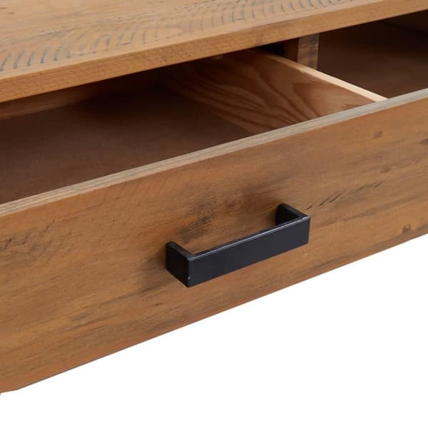 vidaXL sofabord 90x50x35 cm massivt fyrretræ