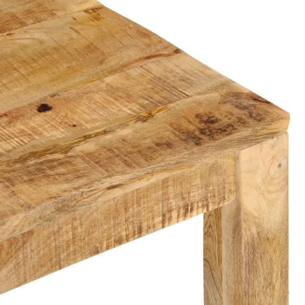 vidaXL sofabord 55x55x35 cm massivt mangotræ