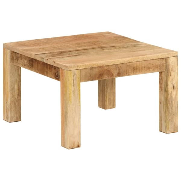 vidaXL sofabord 55x55x35 cm massivt mangotræ
