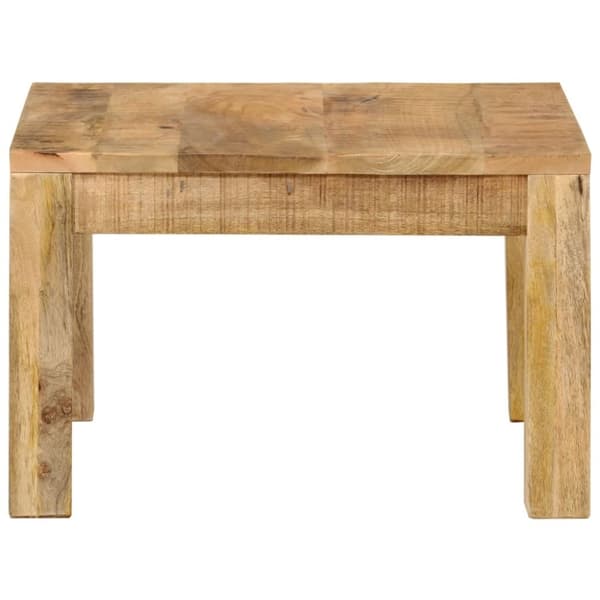 vidaXL sofabord 55x55x35 cm massivt mangotræ