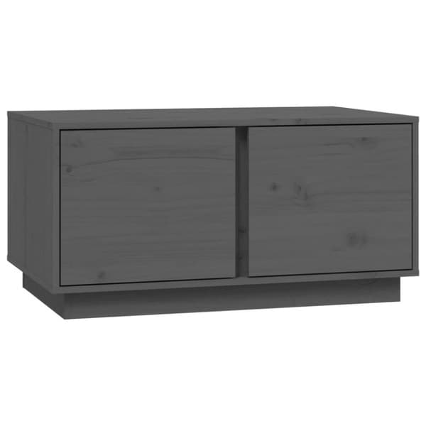 vidaXL sofabord 80x50x40 cm massivt fyrretræ