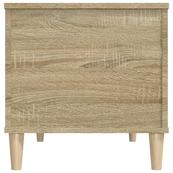 vidaXL sofabord 90x44,5x45 cm konstrueret træ sonoma-eg