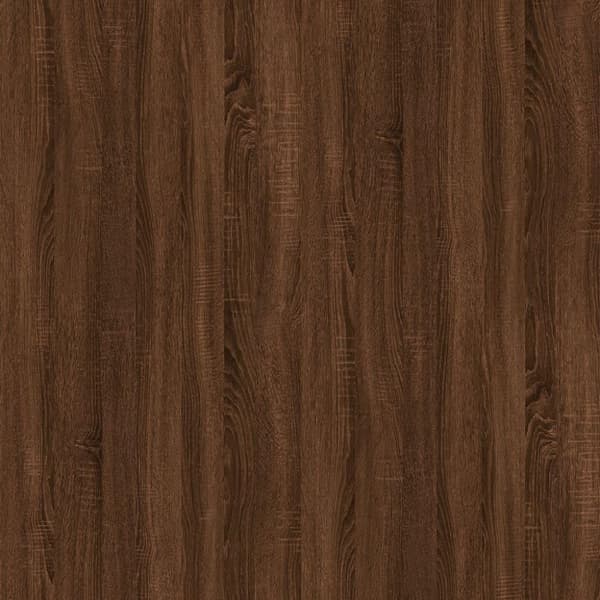 vidaXL sofabord 100x50,5x35 cm konstrueret træ brun egetræsfarve