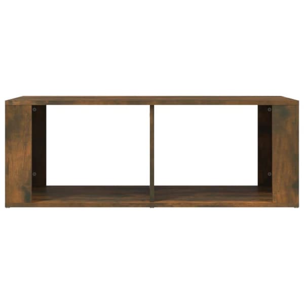 vidaXL sofabord 100x50x36 cm konstrueret træ røget egetræsfarve