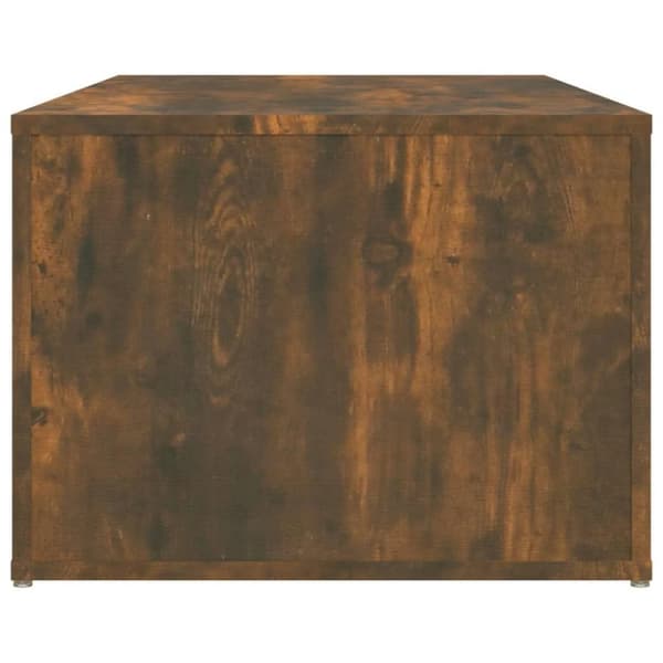 vidaXL sofabord 100x50x36 cm konstrueret træ røget egetræsfarve