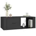 Miniatyrbillede 4 af 11: vidaXL sofabord 100x50,5x35 cm konstrueret træ sort