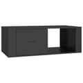 Miniatyrbillede 2 af 11: vidaXL sofabord 100x50,5x35 cm konstrueret træ sort