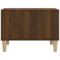 Miniatyrbillede 6 af 10: vidaXL sofabord 60x50x36,5 cm konstrueret træ brun egetræsfarve