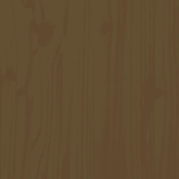 vidaXL sofabord 80x55x40,5 cm massivt fyrretræ gyldenbrun