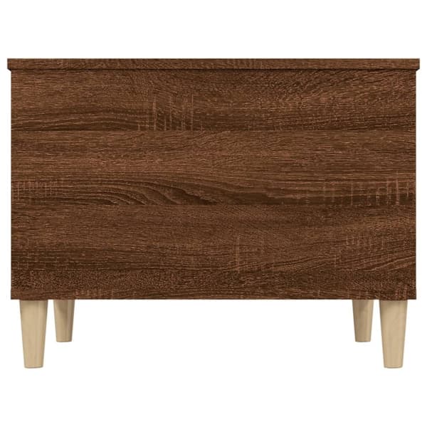 vidaXL sofabord 60x44,5x45 cm konstrueret træ brun egetræsfarve