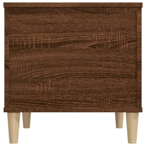 vidaXL sofabord 60x44,5x45 cm konstrueret træ brun egetræsfarve