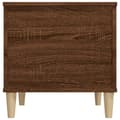 Miniatyrbillede 9 af 11: vidaXL sofabord 60x44,5x45 cm konstrueret træ brun egetræsfarve