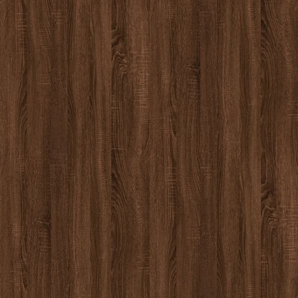 vidaXL sofabord 60x44,5x45 cm konstrueret træ brun egetræsfarve