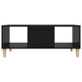 Miniatyrbillede 7 af 11: vidaXL sofabord 90x50x36,5 cm konstrueret træ sort