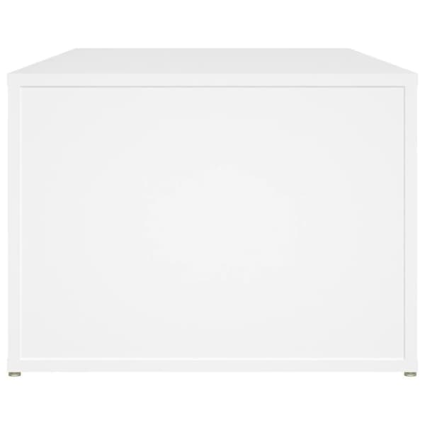 vidaXL sofabord 100x50x36 cm konstrueret træ hvid