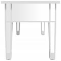 Miniatyrbillede 8 af 11: vidaXL sofabord med spejl 106x45x45 cm konstrueret træ og glas