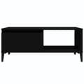 Miniatyrbillede 5 af 10: vidaXL sofabord 90x50x36,5 cm konstrueret træ sort