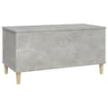 Miniatyrbillede 7 af 11: vidaXL sofabord 90x44,5x45 cm konstrueret træ betongrå