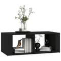 Miniatyrbillede 4 af 10: vidaXL sofabord 100x50x36 cm konstrueret træ sort