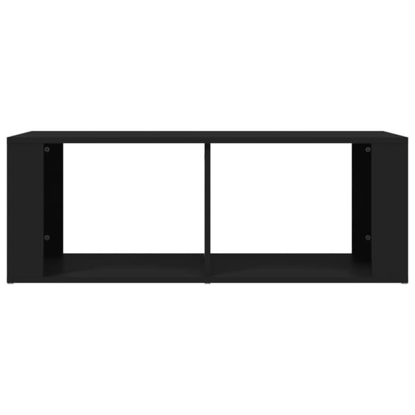 vidaXL sofabord 100x50x36 cm konstrueret træ sort